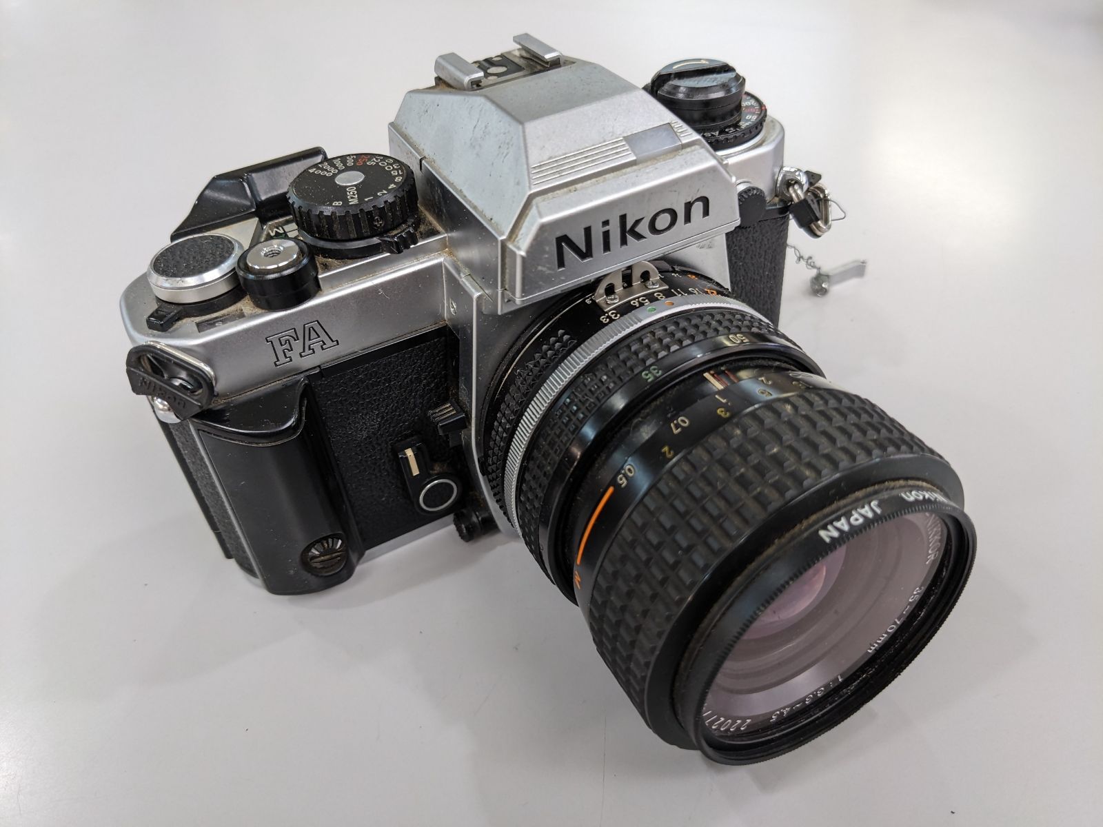 ジャンク品】Nikon FA フィルムカメラ 一眼レフセット ニコン【動作