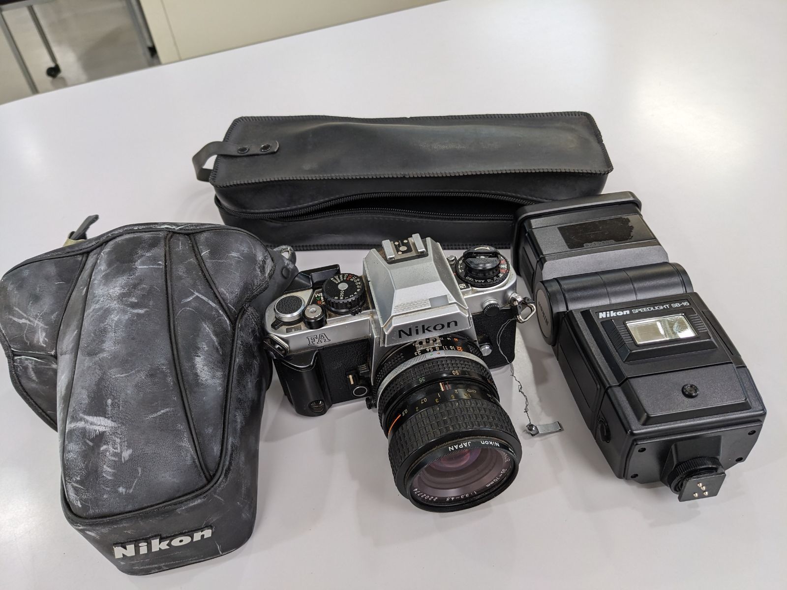 ジャンク品】Nikon FA フィルムカメラ 一眼レフセット ニコン【動作