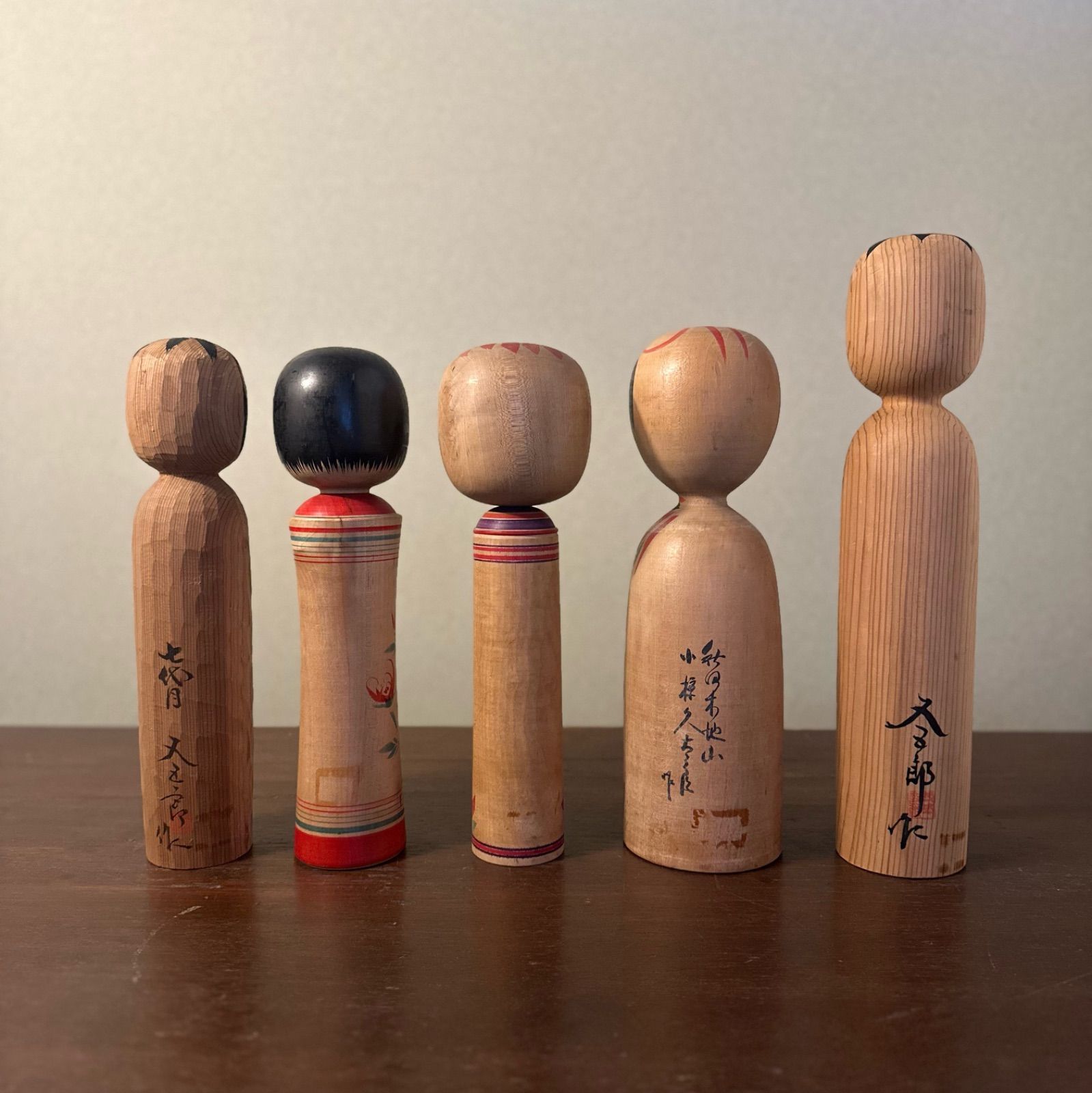 高さ30〜46cm 大きめのこけし9体 ヴィンテージ まとめ売り - メルカリ