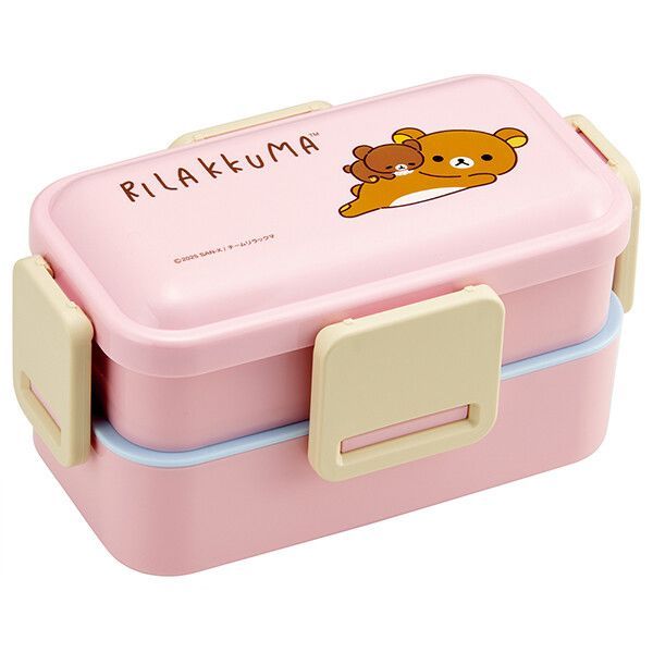 リラックマ アニメ 食洗機対応 2段ふわっと弁当箱 スケーター - メルカリ