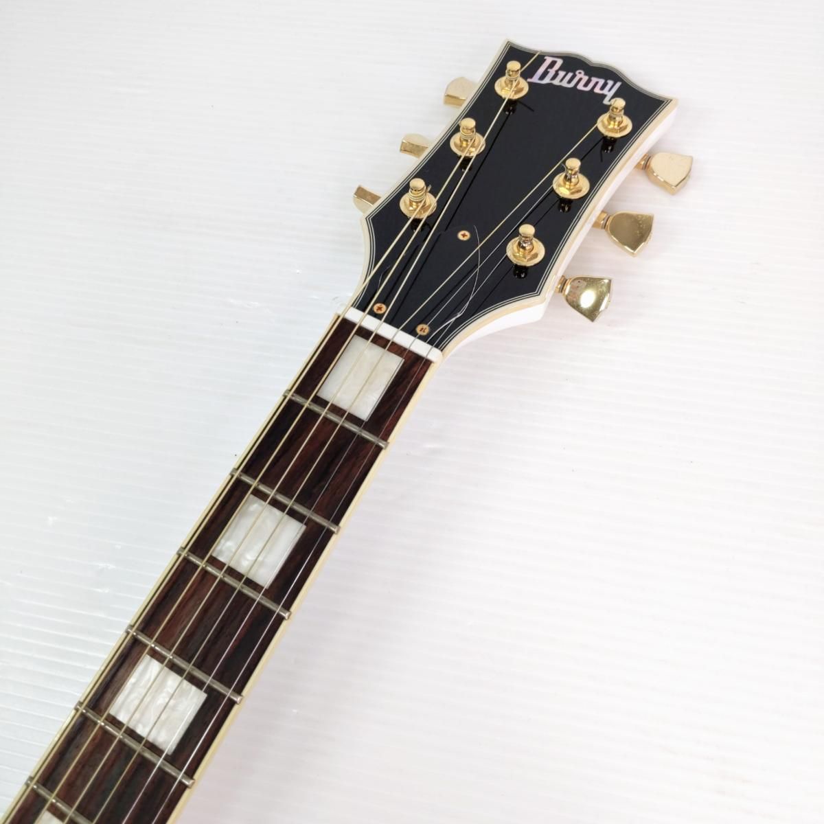中古品】Burny バーニー エレキギター ホワイト〇YR-55144〇 - メルカリ
