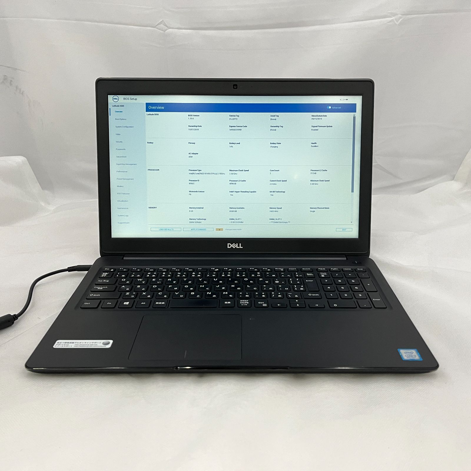 Latitude Core 0 DELL ジャンク Dell - i3 8145U ノート 4GB 1.6GHz