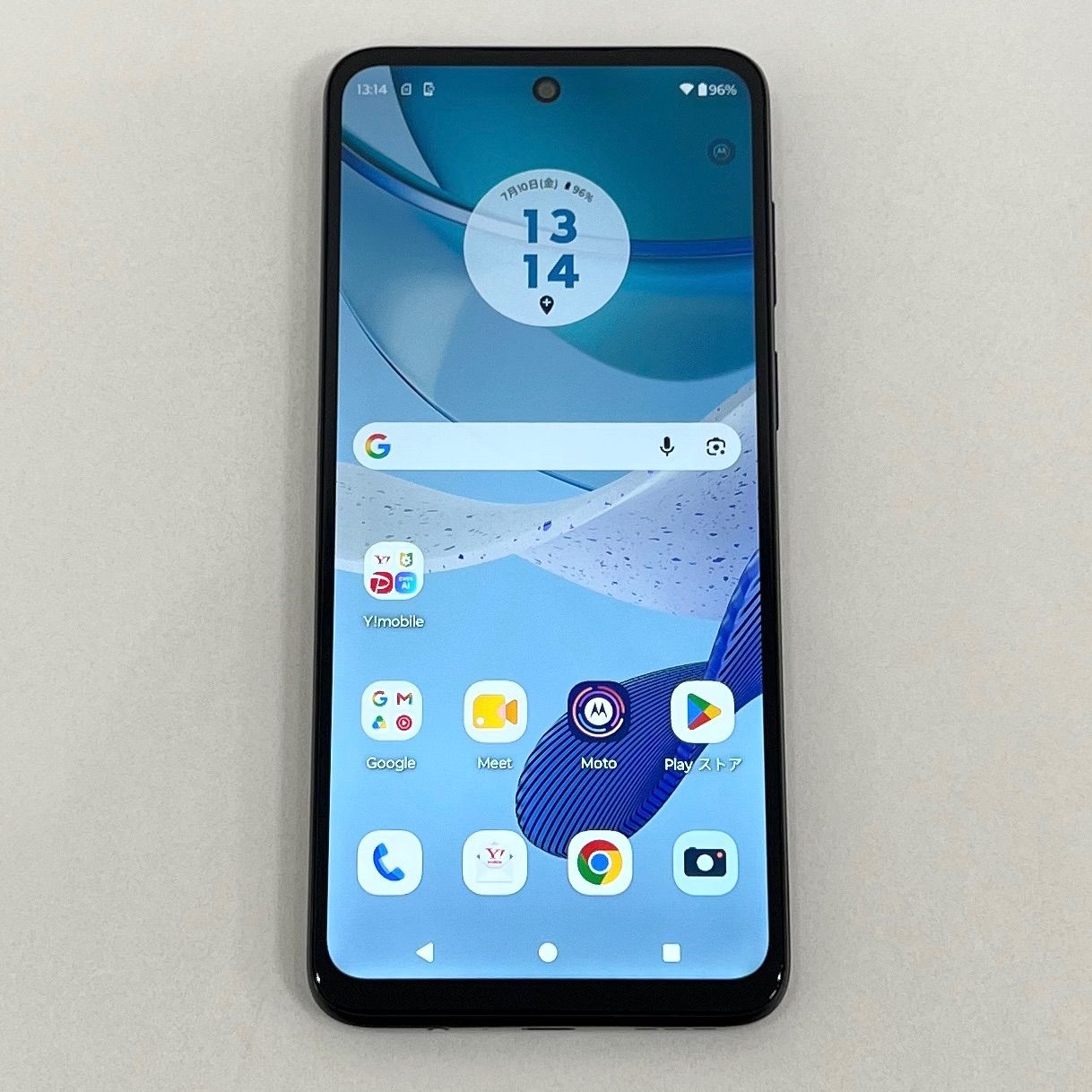 【極美品】Motorola moto g53y 5G 128GB インクブラック SIMフリー KUS22054