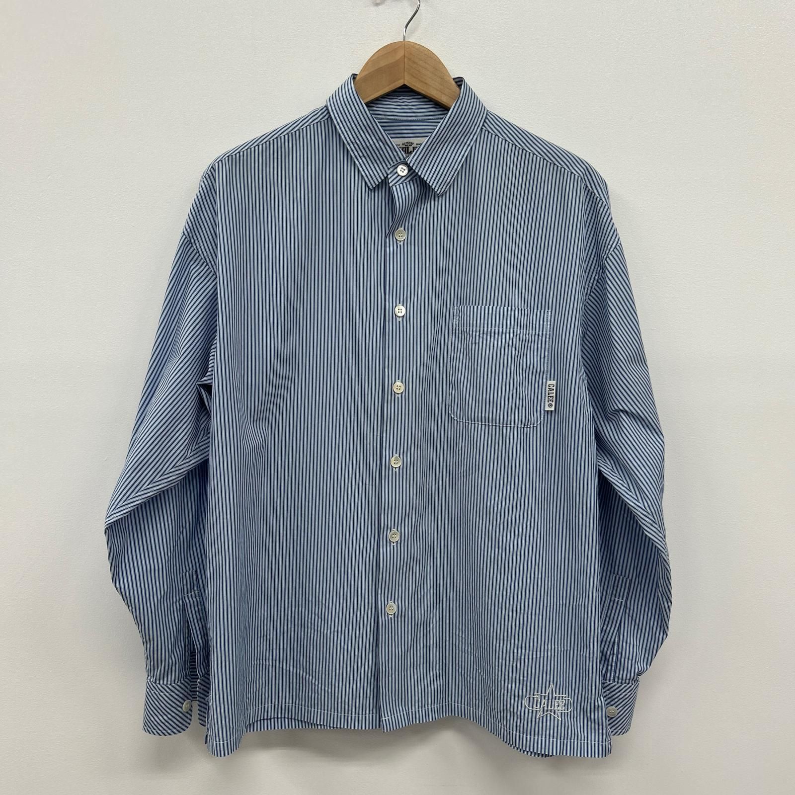 【イオン広店】 中古 CALEE | キャリー 長袖シャツ STRIPE BOX L/S SH サイズ：M 【104】 8,424円