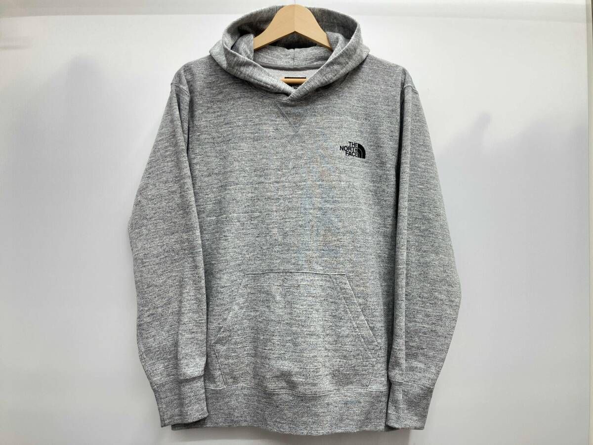 THE NORTH FACE ザノースフェイス パーカー NT12034 サイズM グレー アウトドア 「NEVER STOP EXPLORING」