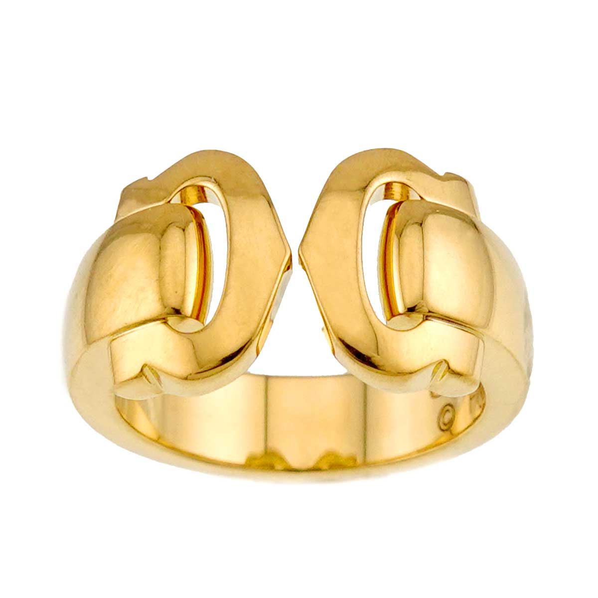 カルティエ Cartier C2 #47 リング K18 YG イエローゴールド 750 2C