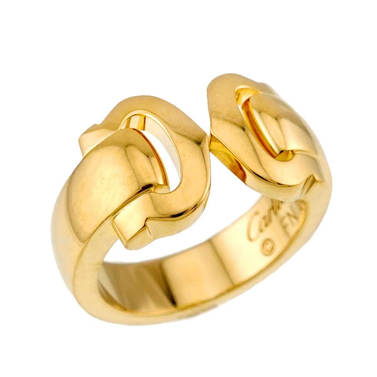 カルティエ Cartier C2 #47 リング K18 YG イエローゴールド 750 2C