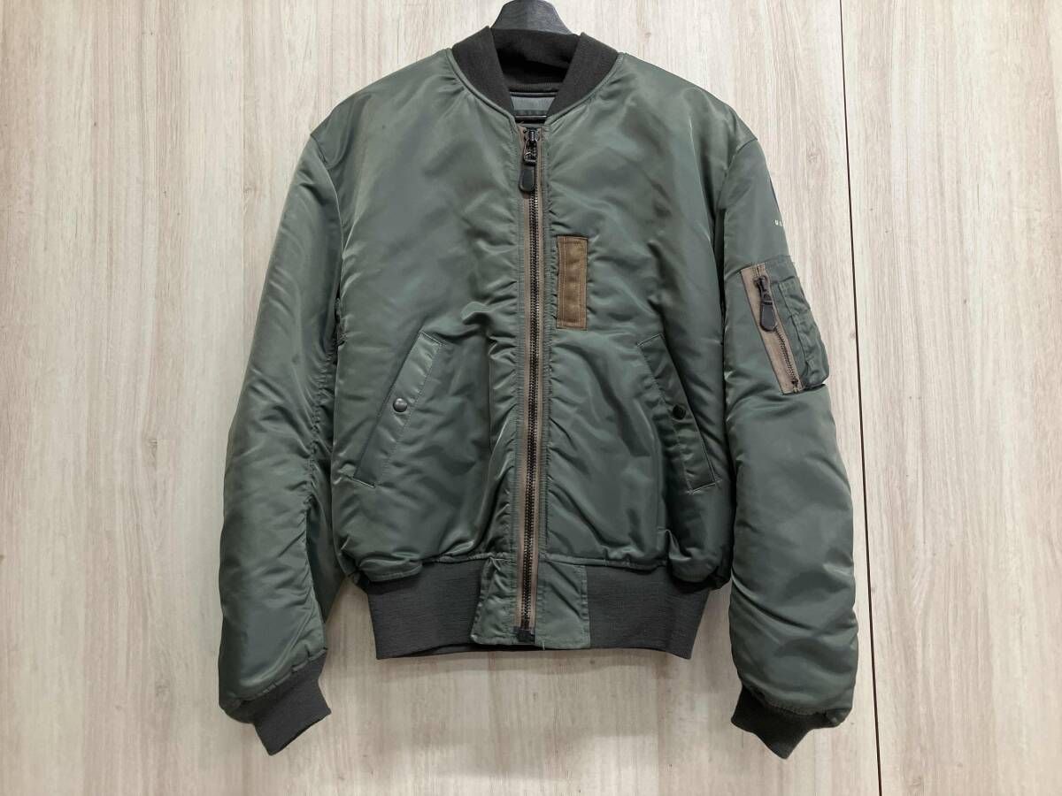 CAB CLOTHINGE その他フライトジャケット MA-1 Lサイズ カーキ シミ有り