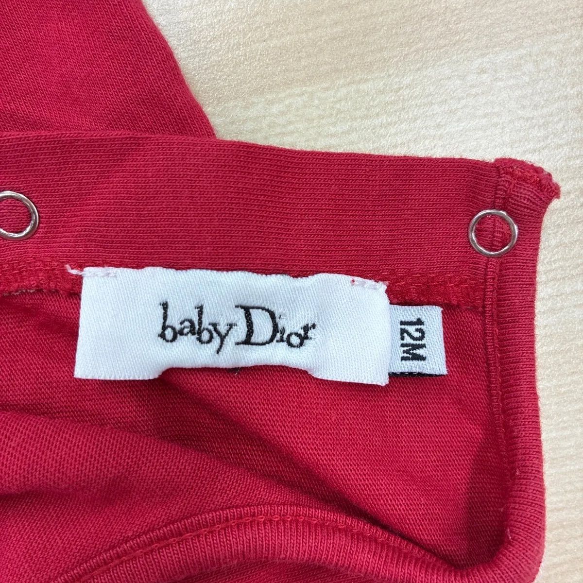ベビーディオール baby Dior】キッズ 半袖プリントTシャツ 80 12M 