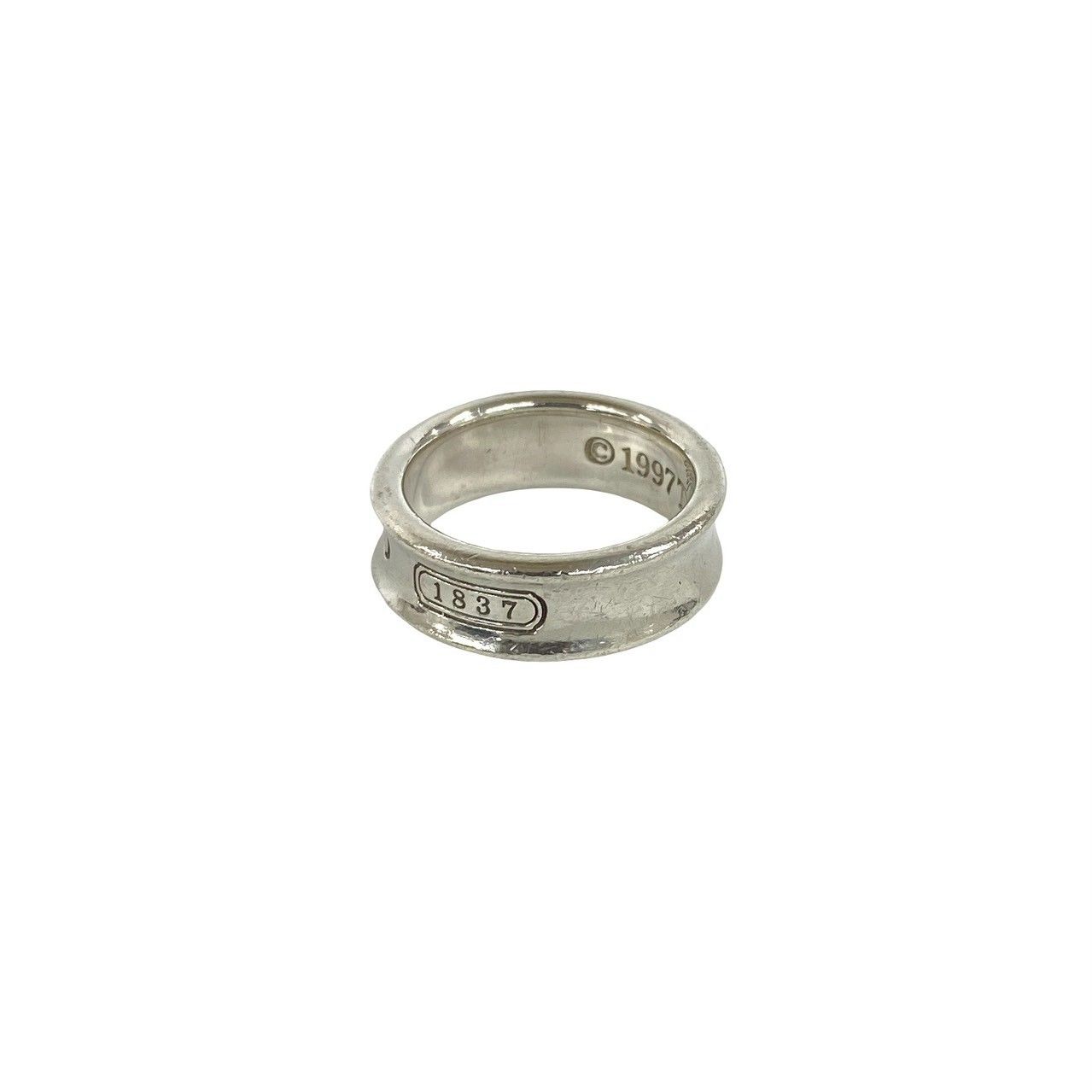 極 美品 TIFFANY&Co. ティファニー ヴィンテージ ナロー リング 
