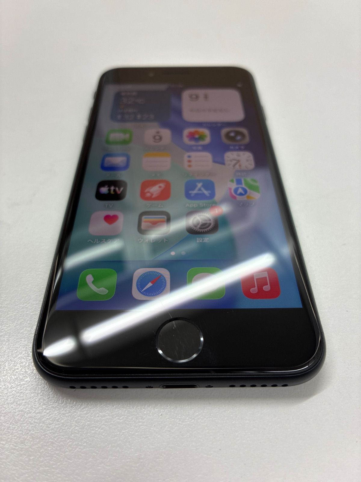 iPhone SE 第3世代 64GB ミッドナイト SIMフリー バッテリー90% 美品