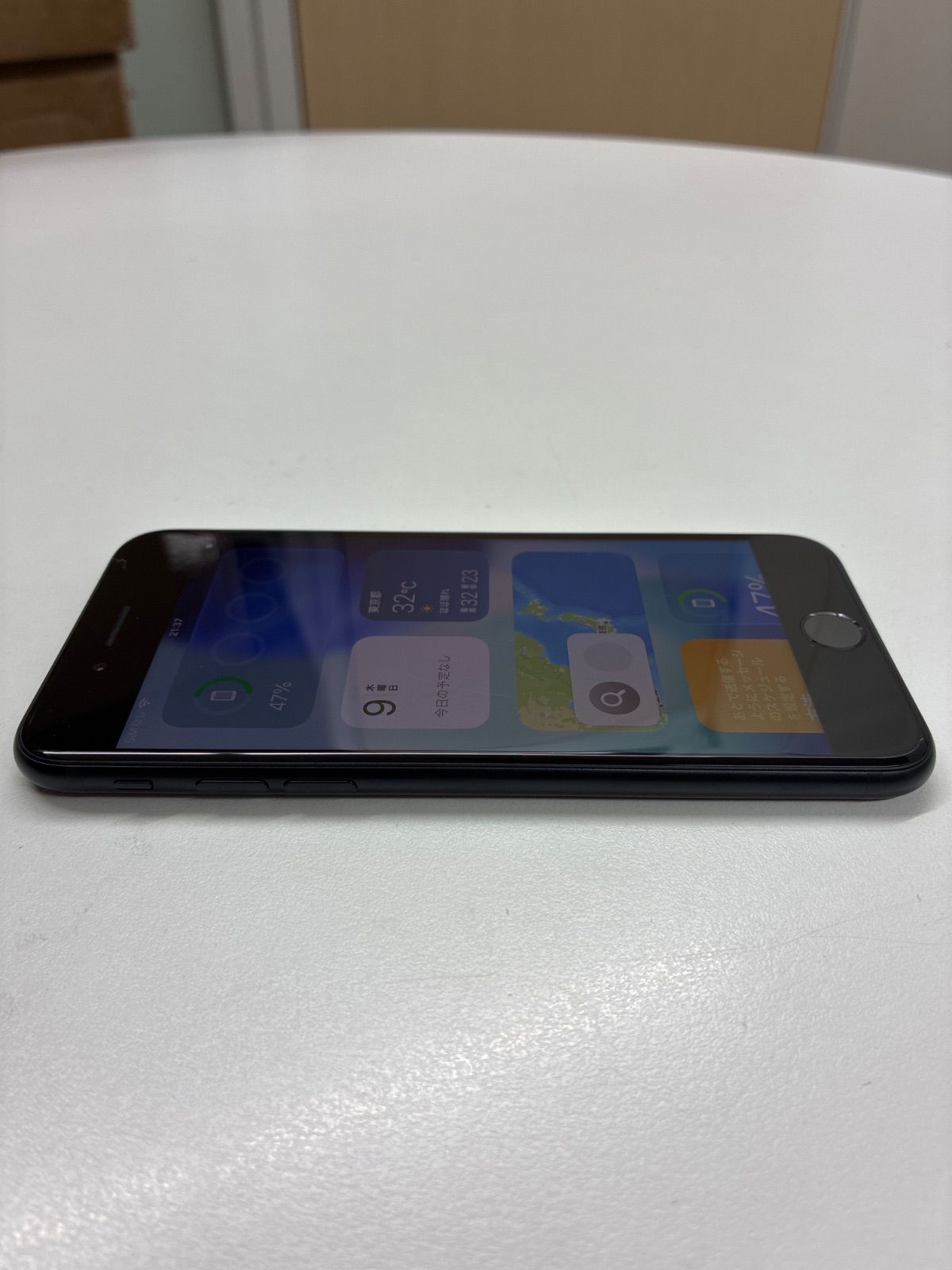 iPhone SE 第3世代 64GB ミッドナイト SIMフリー バッテリー90% 美品