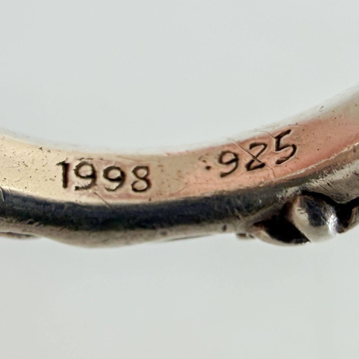 最高級】CHROME HEARTS【SBT BAND RING】エスビーティーバンド 18号