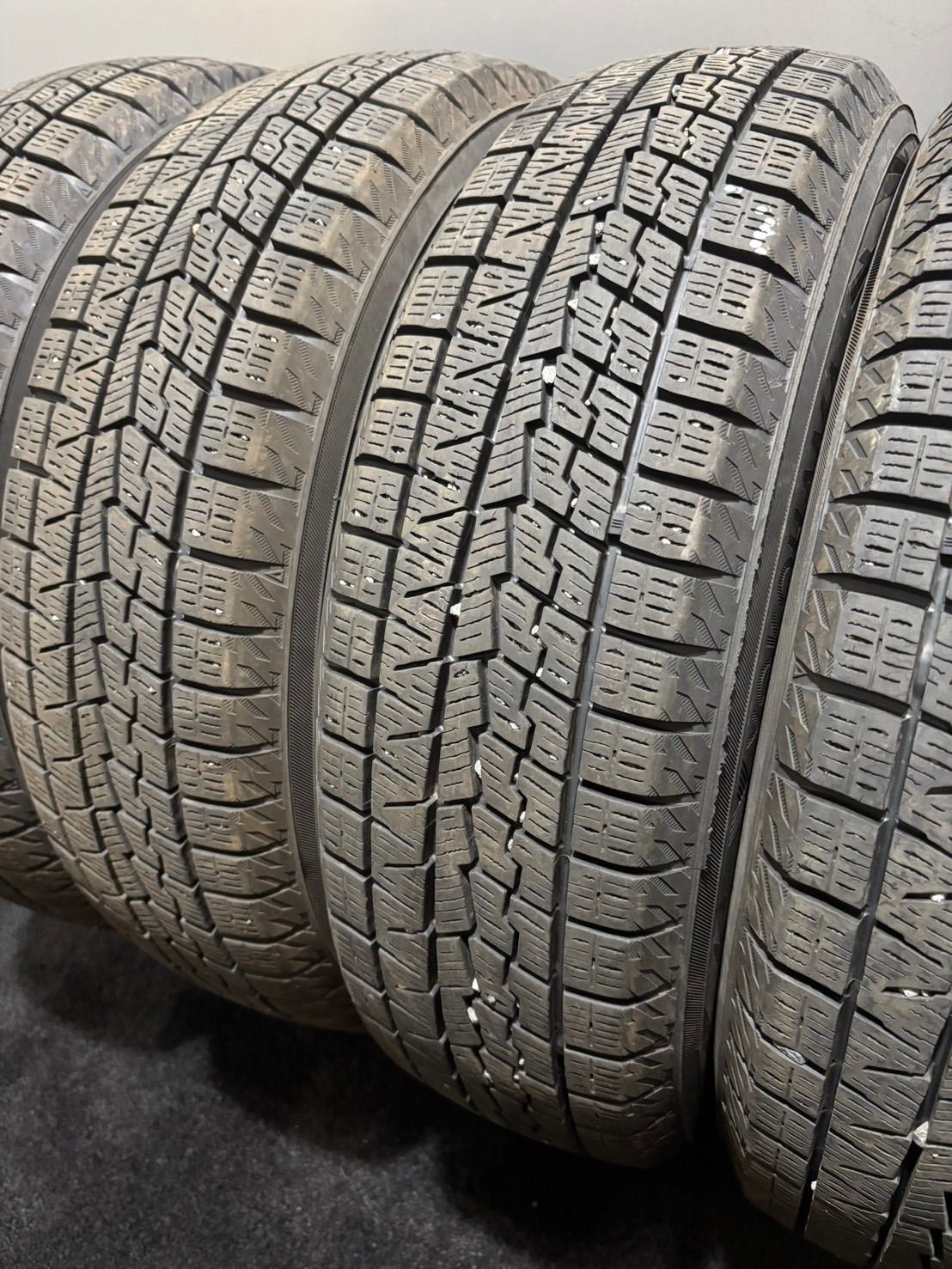 ★155/65R14 YOKOHAMA/ice GUARD iG70 23年製 スタッドレス 4本 ヨコハマ アイスガード N-BOX スペーシア タント (4-M750)