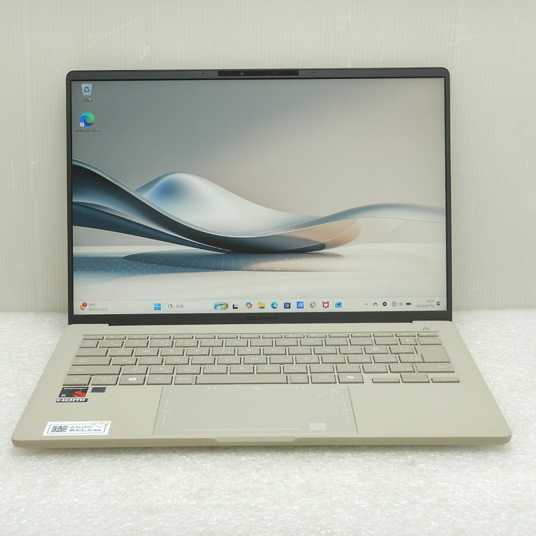 中古Aランク】ASUS Zenbook SORA UX3407QA 1TB Win11 Office付 - メルカリ