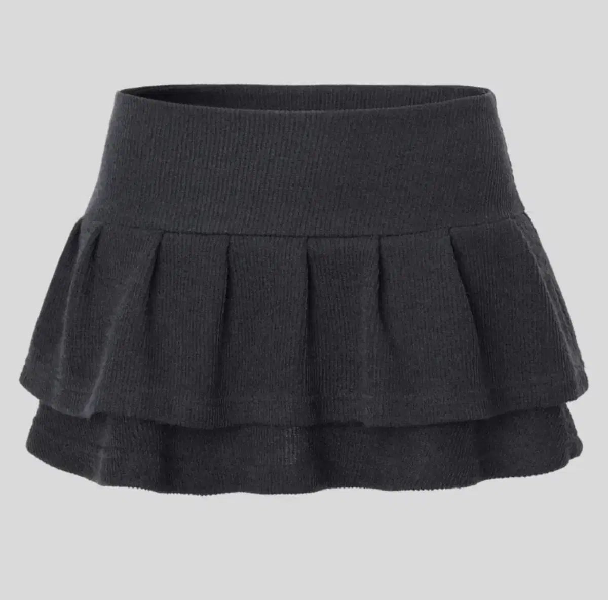 カーキポイント Tuck Skirt Pants (charcoal) 新品 6,094円