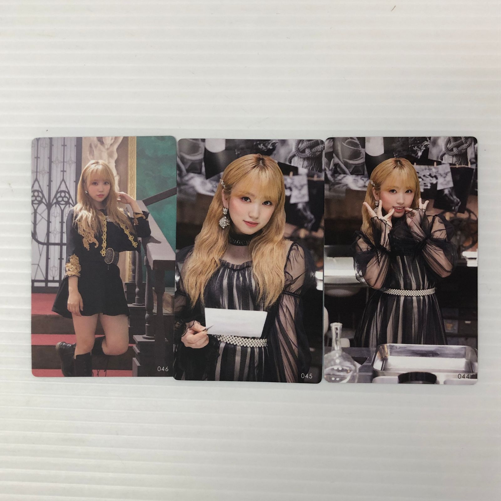 yosshi　　矢吹奈子セット □IZ*ONE トレカ 矢吹奈子 3枚セット 044 045 046 中古品 smmetc097449