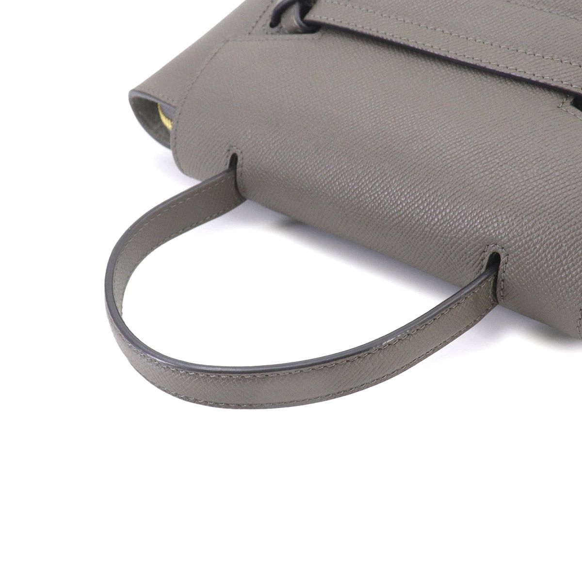 美品 セリーヌ CELINE ベルトバッグ ナノ 2way ハンド ショルダー 