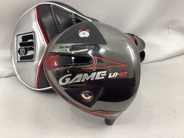 中古】ゴリラ TO-BE GAME LD-02 ドライバー/ヘッド単品 カバー付き