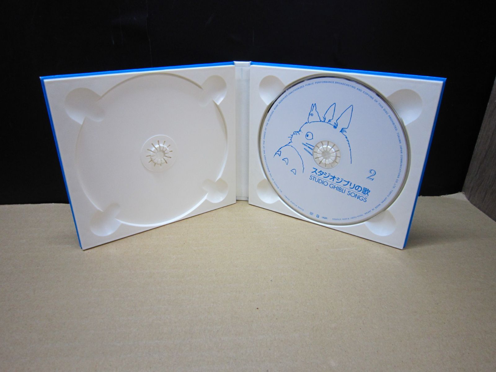 CD】スタジオジブリの歌 ※DISC1・ブックレット欠品 / デジパック仕様