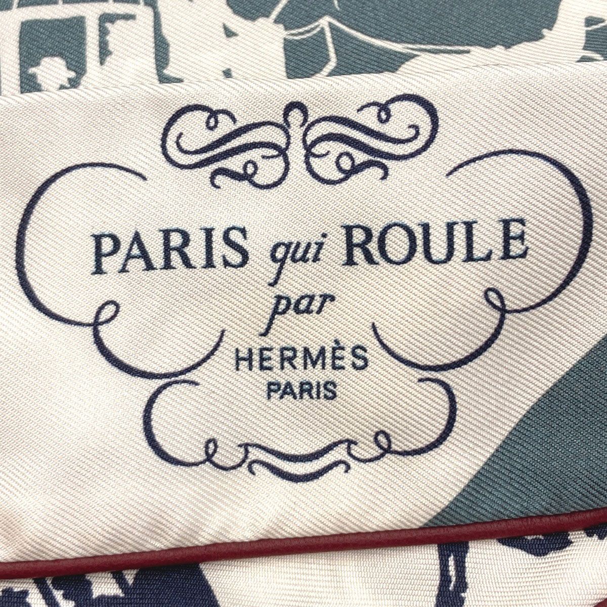 HERMES エルメス ツイリー 車輪でめぐるパリ・ドゥ・トゥジュール