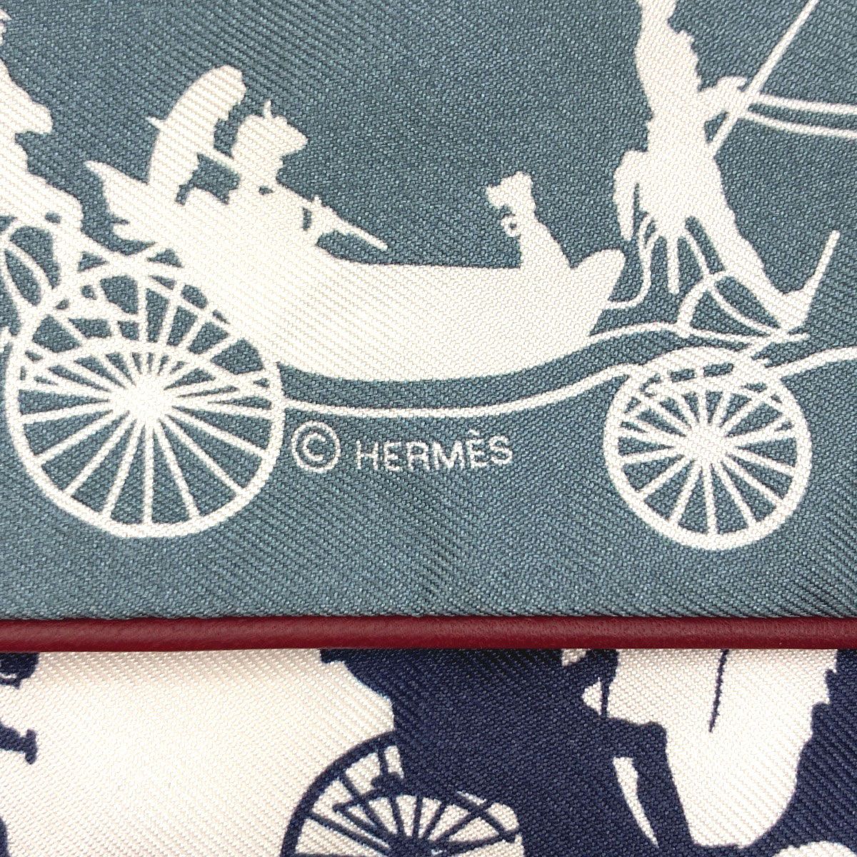 HERMES エルメス ツイリー 車輪でめぐるパリ・ドゥ・トゥジュール