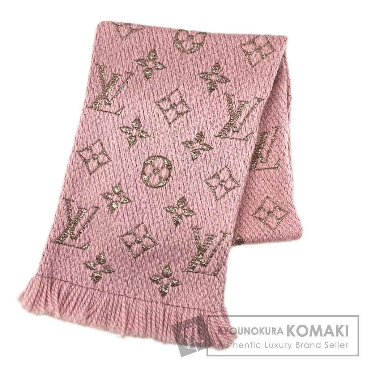 LOUIS VUITTON ルイヴィトン M70466 エシャルプ ロゴマニア マフラー