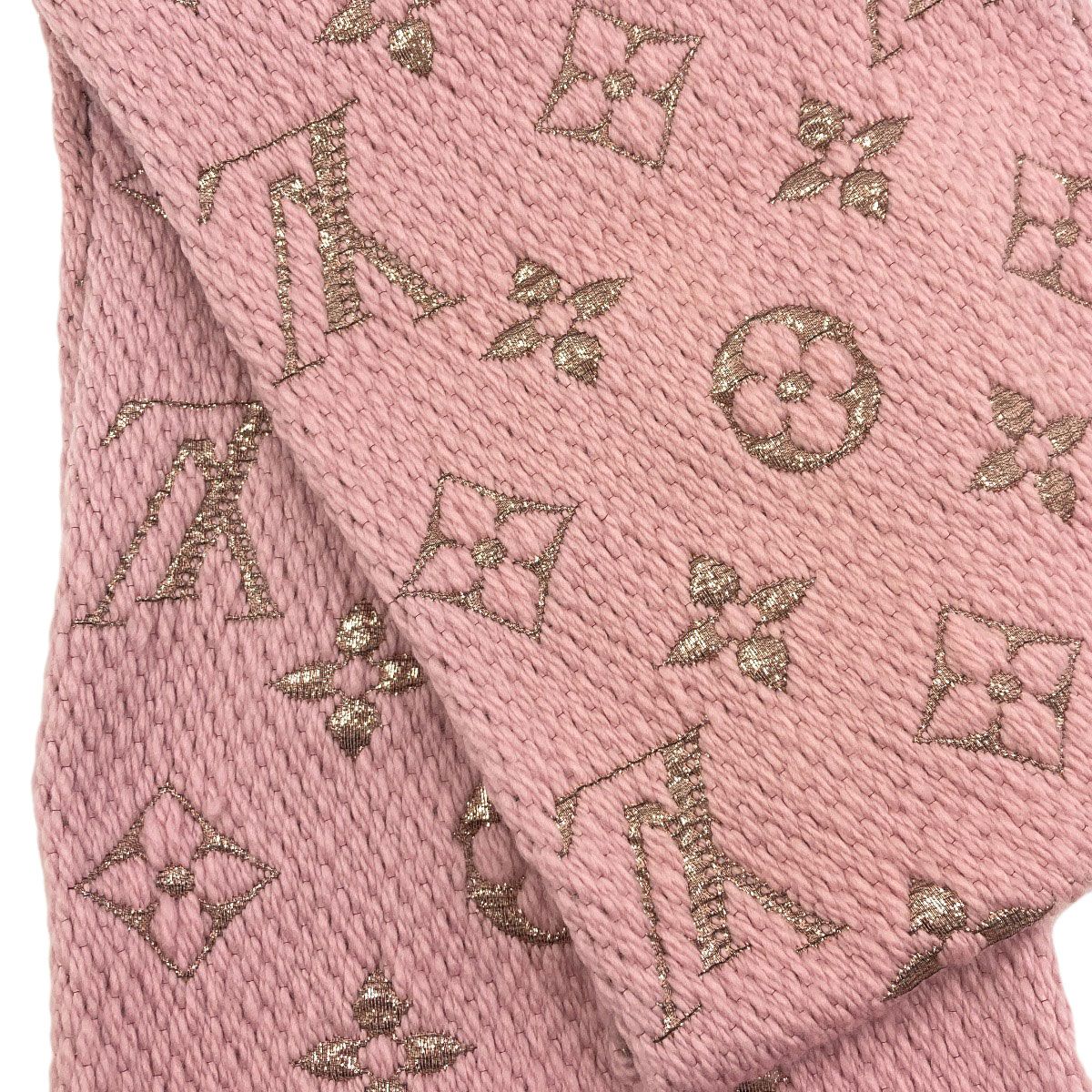 LOUIS VUITTON ルイヴィトン M70466 エシャルプ ロゴマニア マフラー