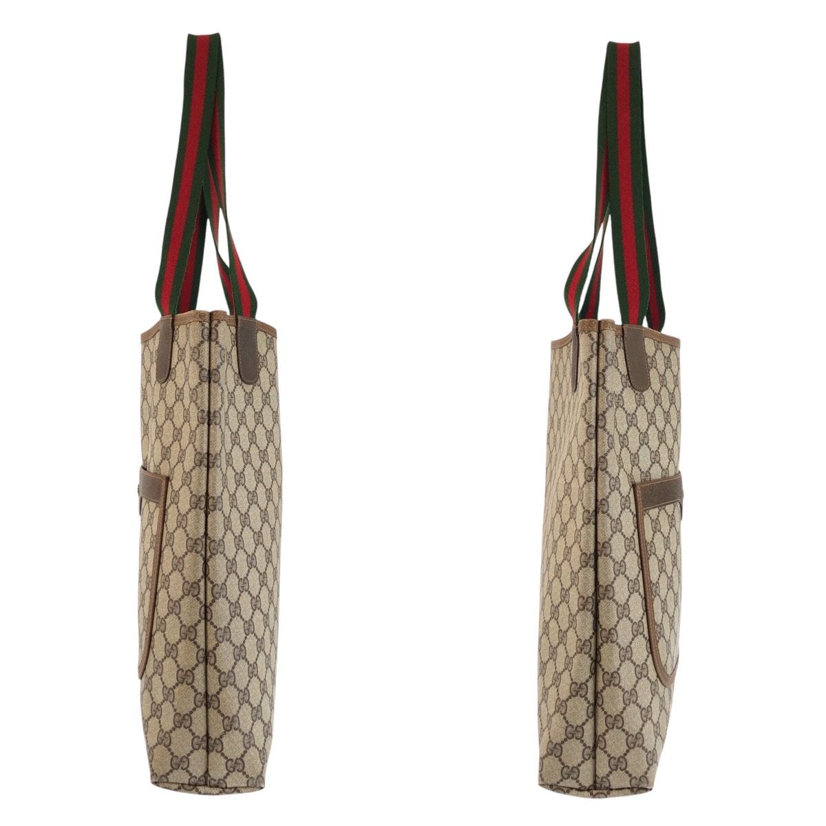 美品 GUCCI グッチ ヴィンテージ シェリーライン GGスプリーム