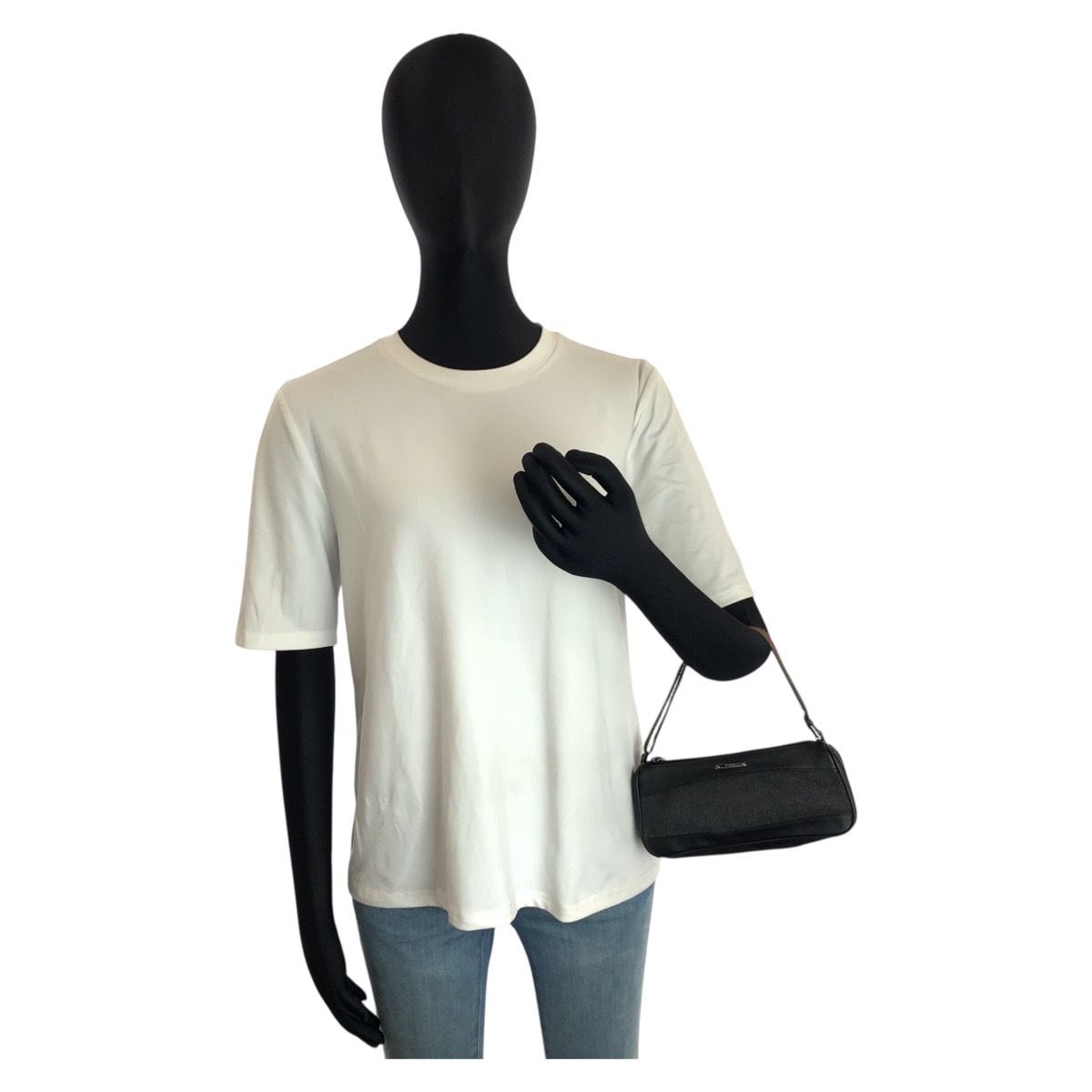 美品 GUCCI グッチ シェリーライン ブラック 黒 シルバー金具
