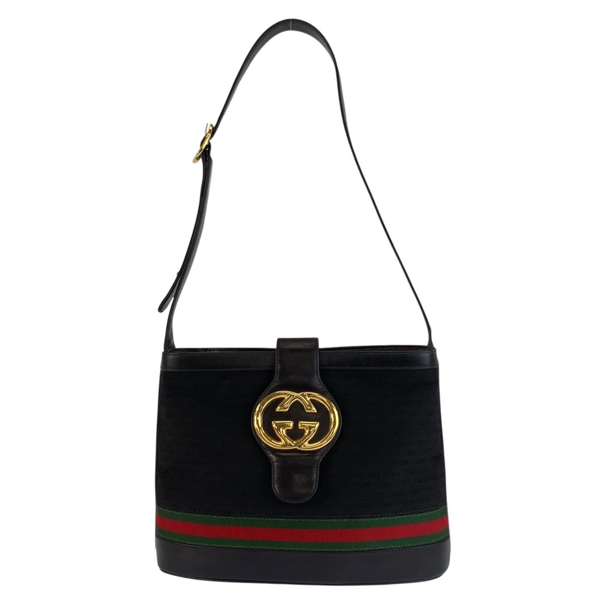GUCCI グッチ ヴィンテージ マイクロGG インターロッキング シェリー