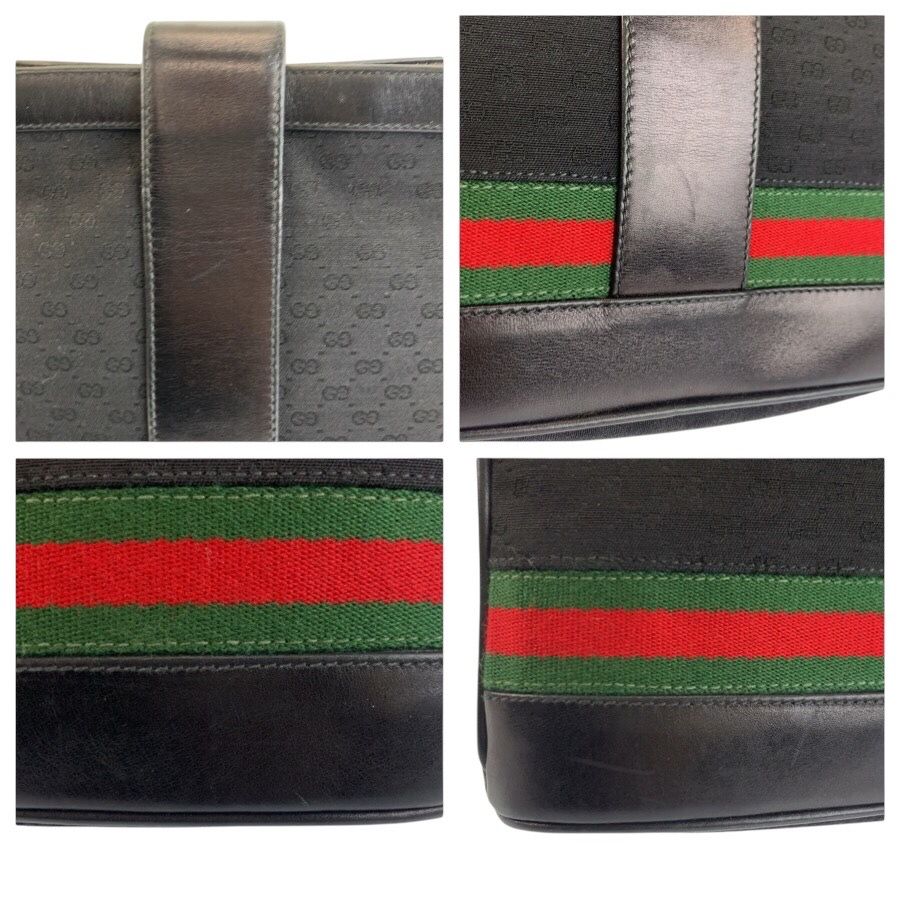 GUCCI グッチ ヴィンテージ マイクロGG インターロッキング シェリー