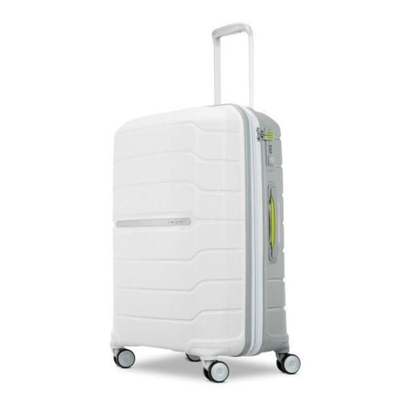サムソナイト メンズ バッグ スーツケース Samsonite Freeform 24 Spinner WhiteGrey ホワイト