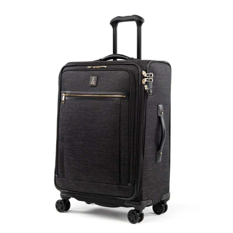 トラベルプロ メンズ バッグ スーツケース Travelpro Platinum Elite 25 Expandable Spinner Intrigue Black ブラック