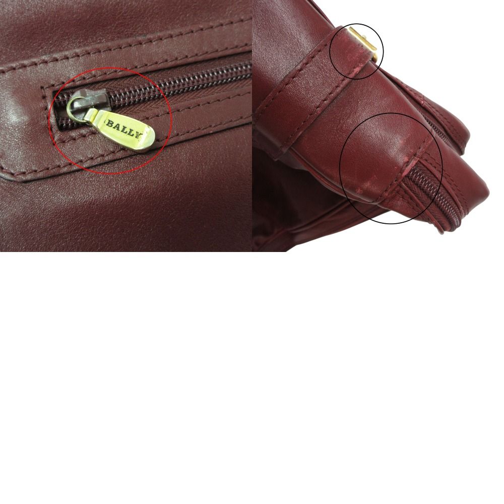 BALLY バリー スーツケース 本革 レザー ガーメントケース ボルドー