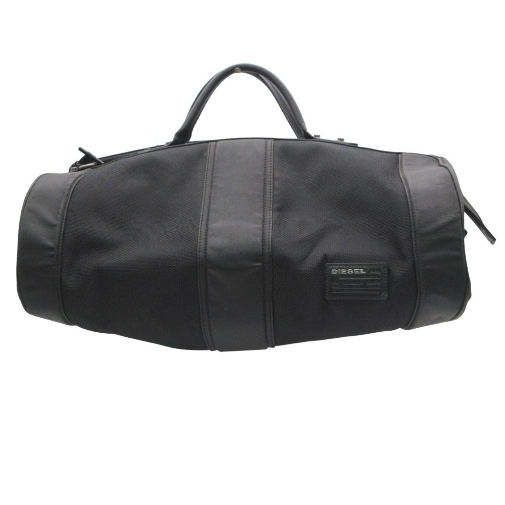 DIESEL ディーゼル ボストンバッグ 旅行カバン トラベルバッグ キャリーバッグ 大容量 鞄 ブラック メンズ レディース 【中古】 14,600円