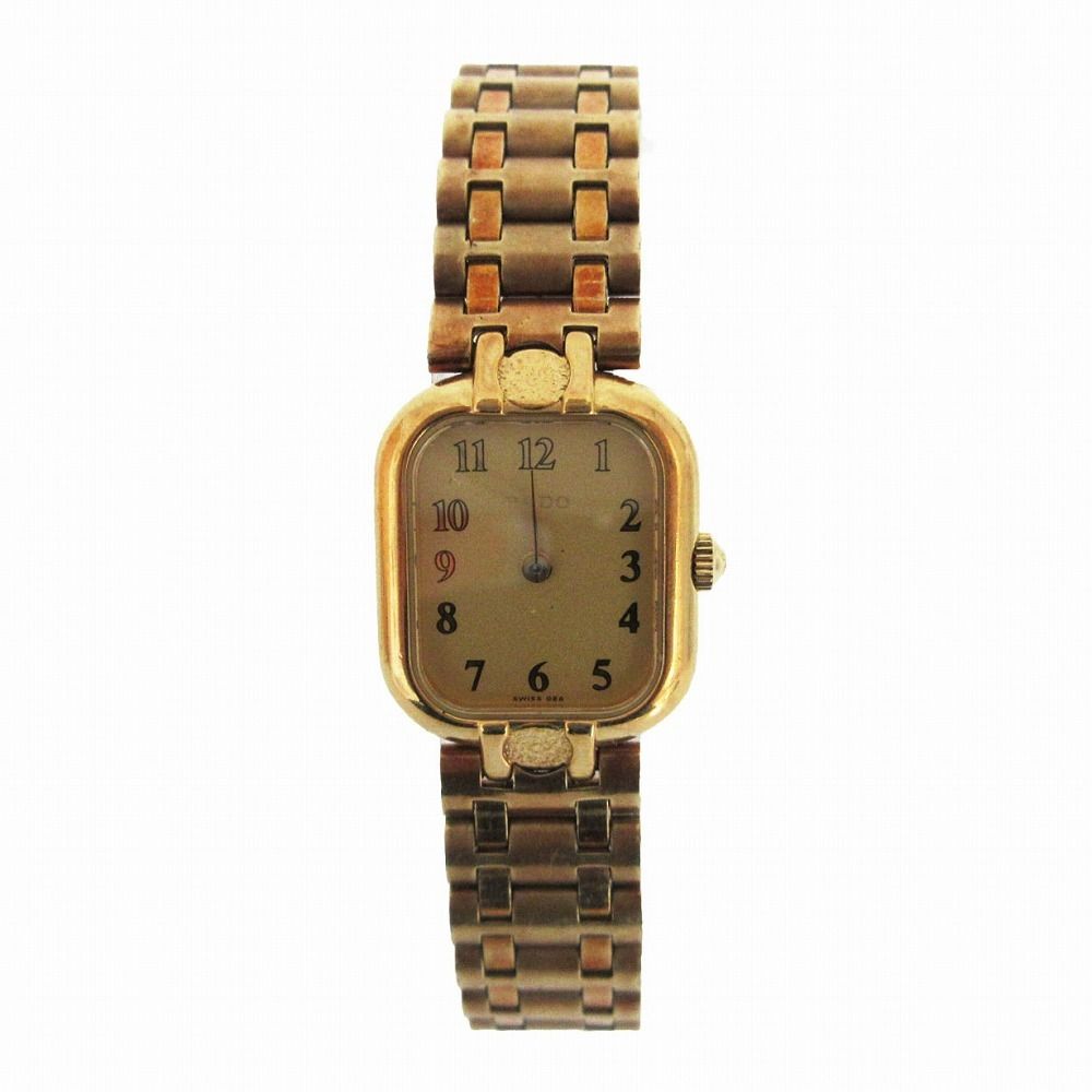 RADO ラドー 腕時計 スクエア ウォッチ クォーツ 2針 ゴールド