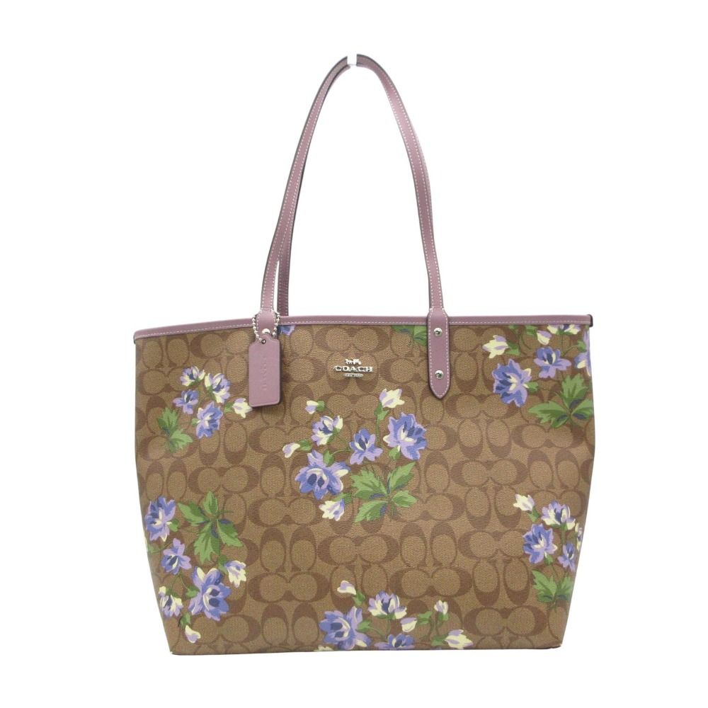 COACH コーチ トートバッグ シグネチャー 花柄 フラワー フローラル