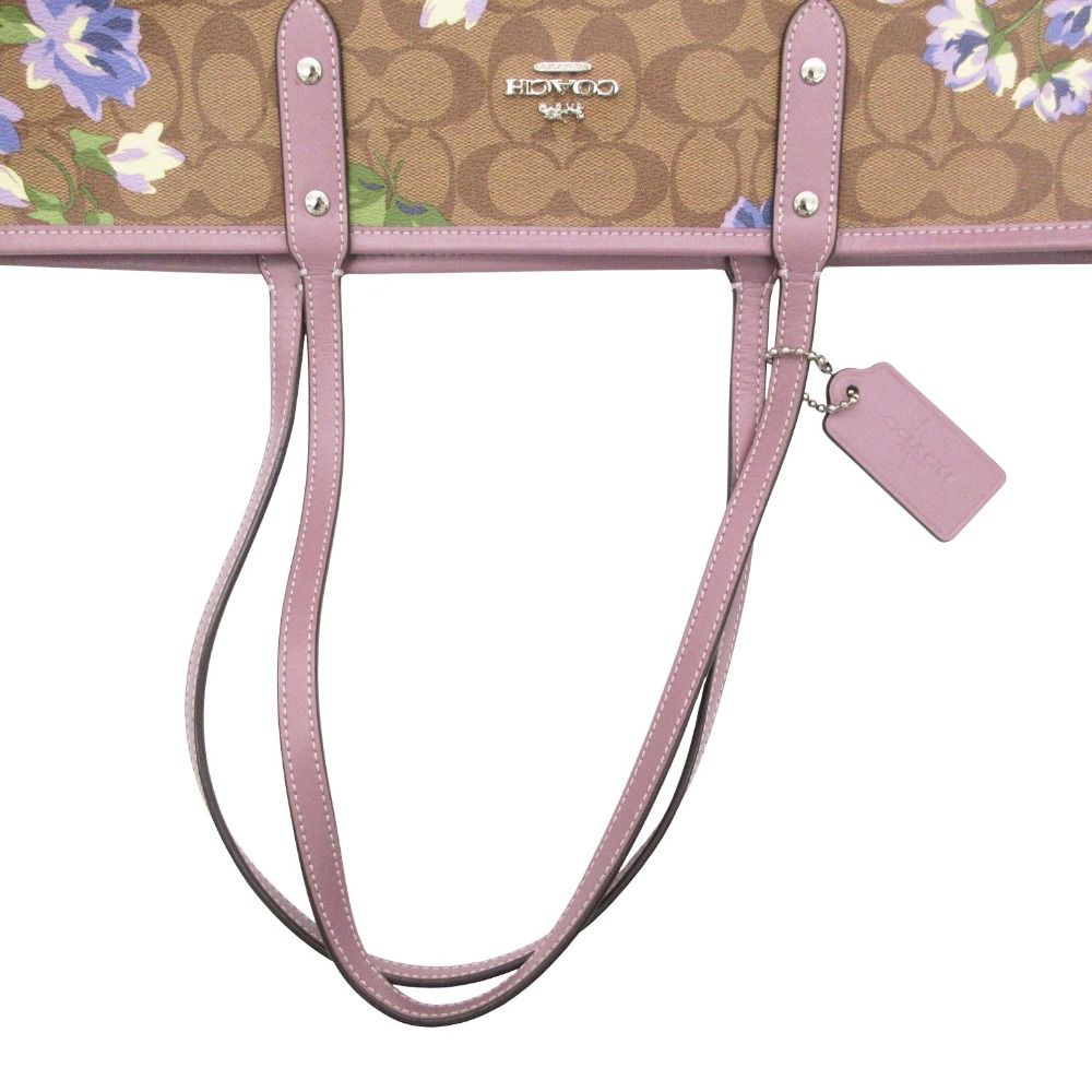COACH コーチ トートバッグ シグネチャー 花柄 フラワー フローラル