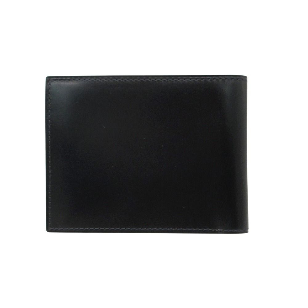 美品 GANZO ガンゾ 二つ折り財布 コードバン 馬革 日本製 ブラック メンズ レディース 【中古】 27,000円