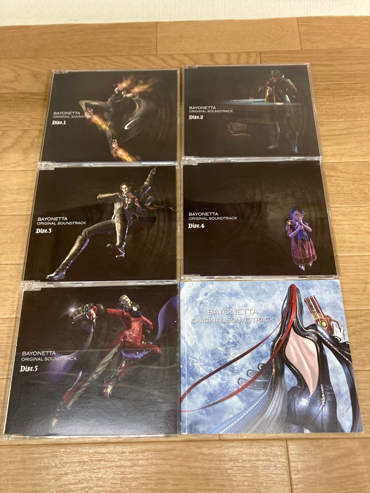 ☆ベヨネッタ オリジナルサウンドトラック CD5枚組 ※レンタル落ち