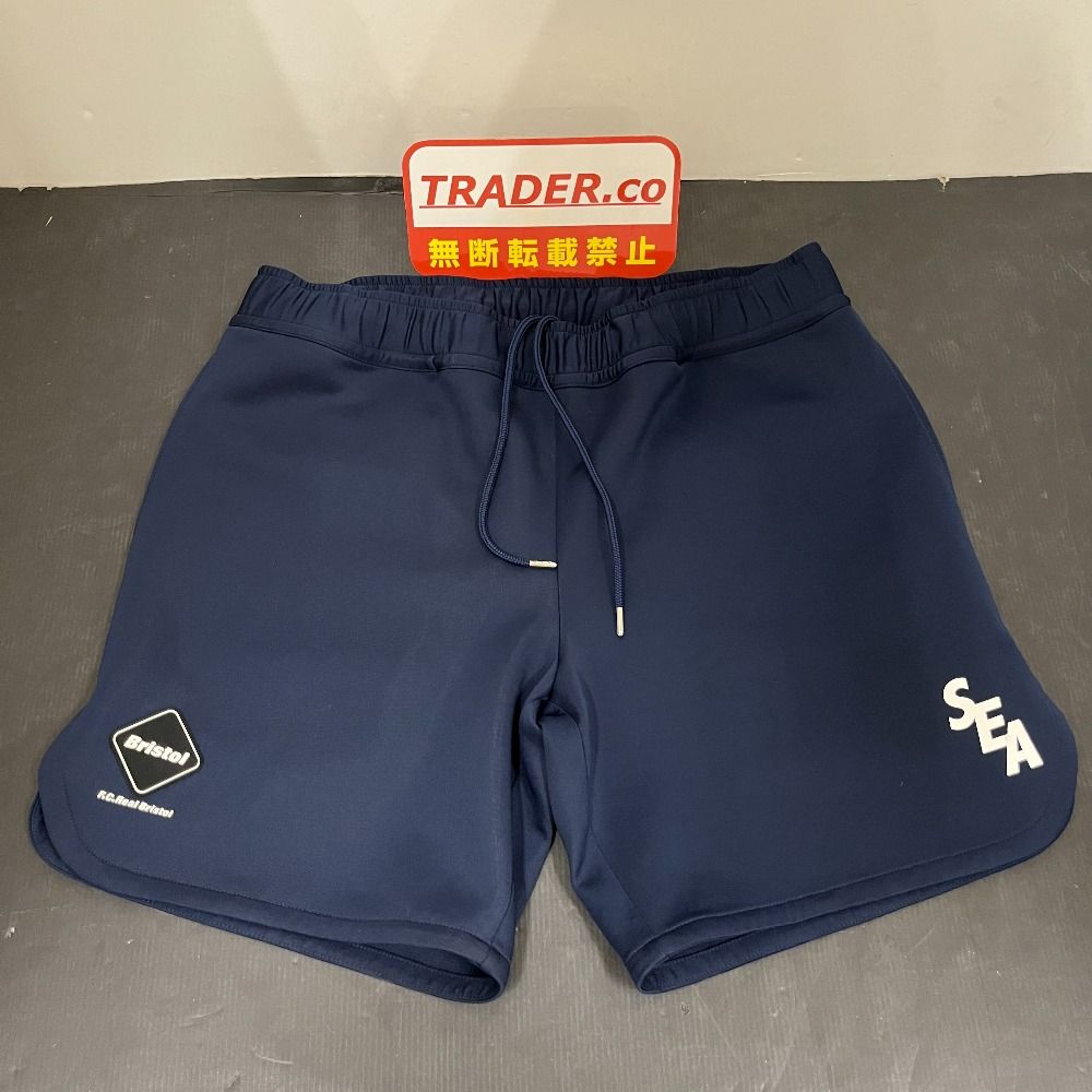 06w18735 F.C.Real Bristol × WIND AND SEA パンツ ネイビー XL メンズ