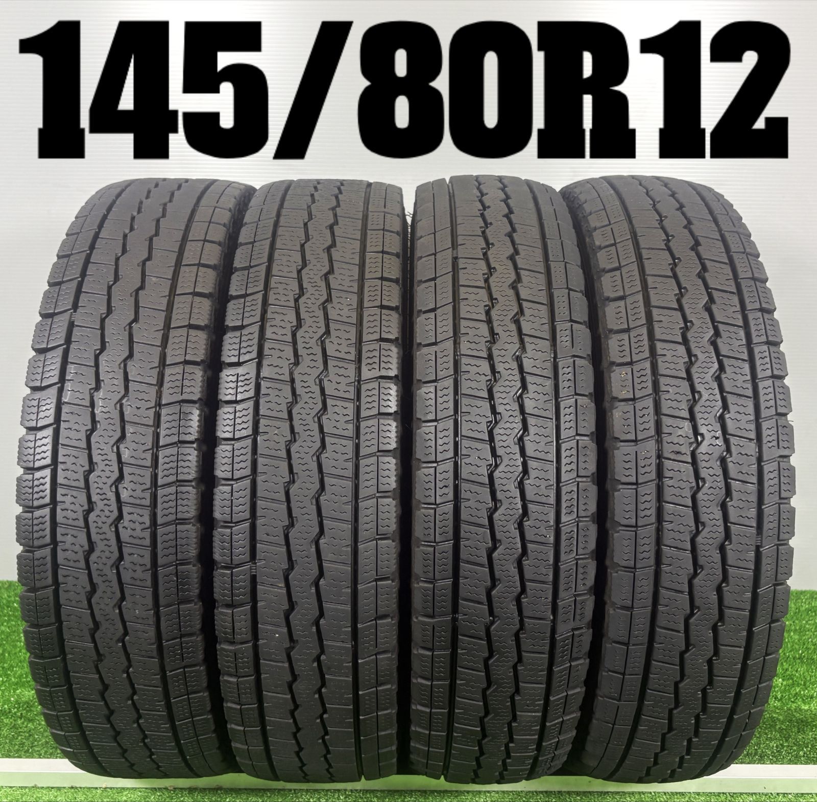 送料無料☆145/80R12 LT ダンロップ VL1 2024年製 4本 冬 タイヤ 