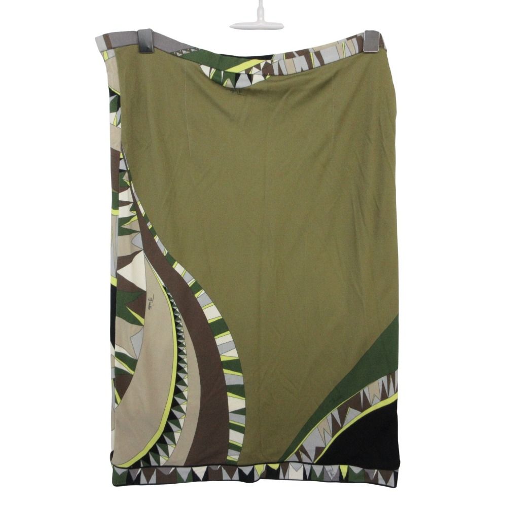 極美品　EMILIO PUCCI エミリオプッチ　タイトスカート 34 総柄 Emilio Pucci エミリオプッチ スカート プッチ柄 タイトスカート