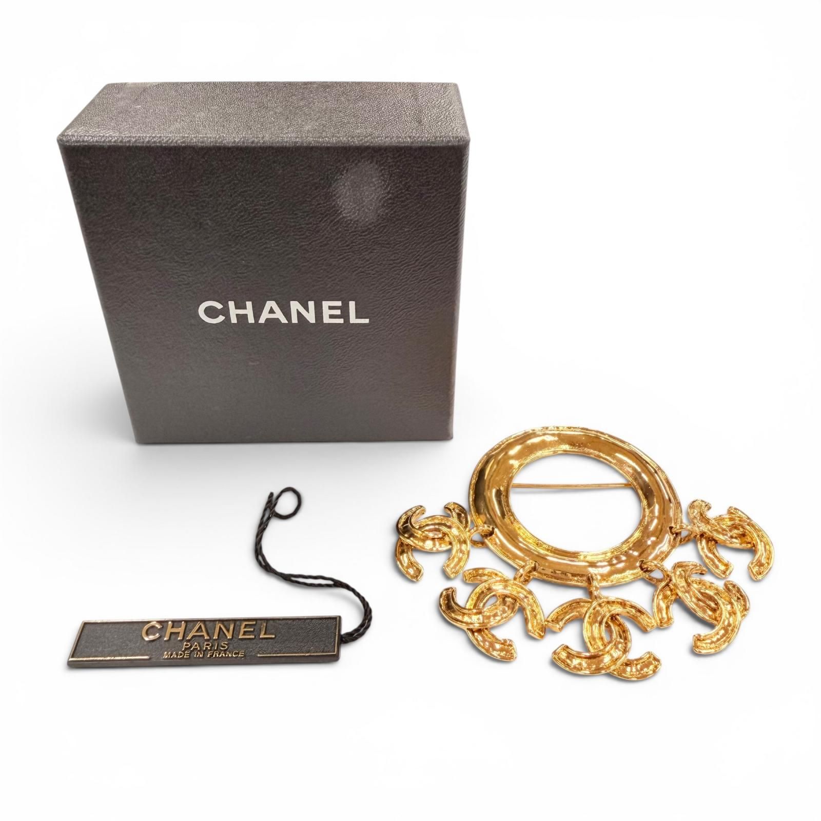未使用品◇CHANEL シャネル ヴィンテージ 94P 5連ココマーク サークル