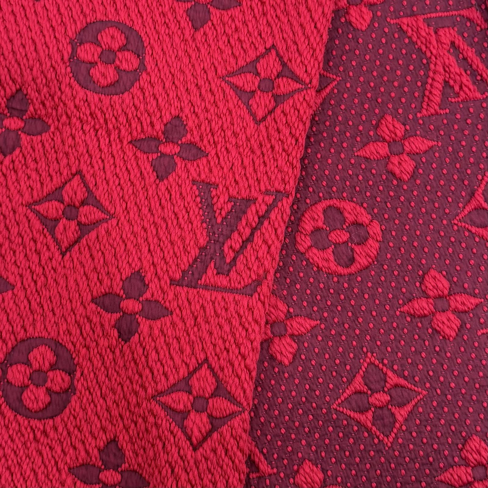 美品☆LOUIS VUITTON ルイヴィトン M72432 エシャルプ・ロゴマニア 