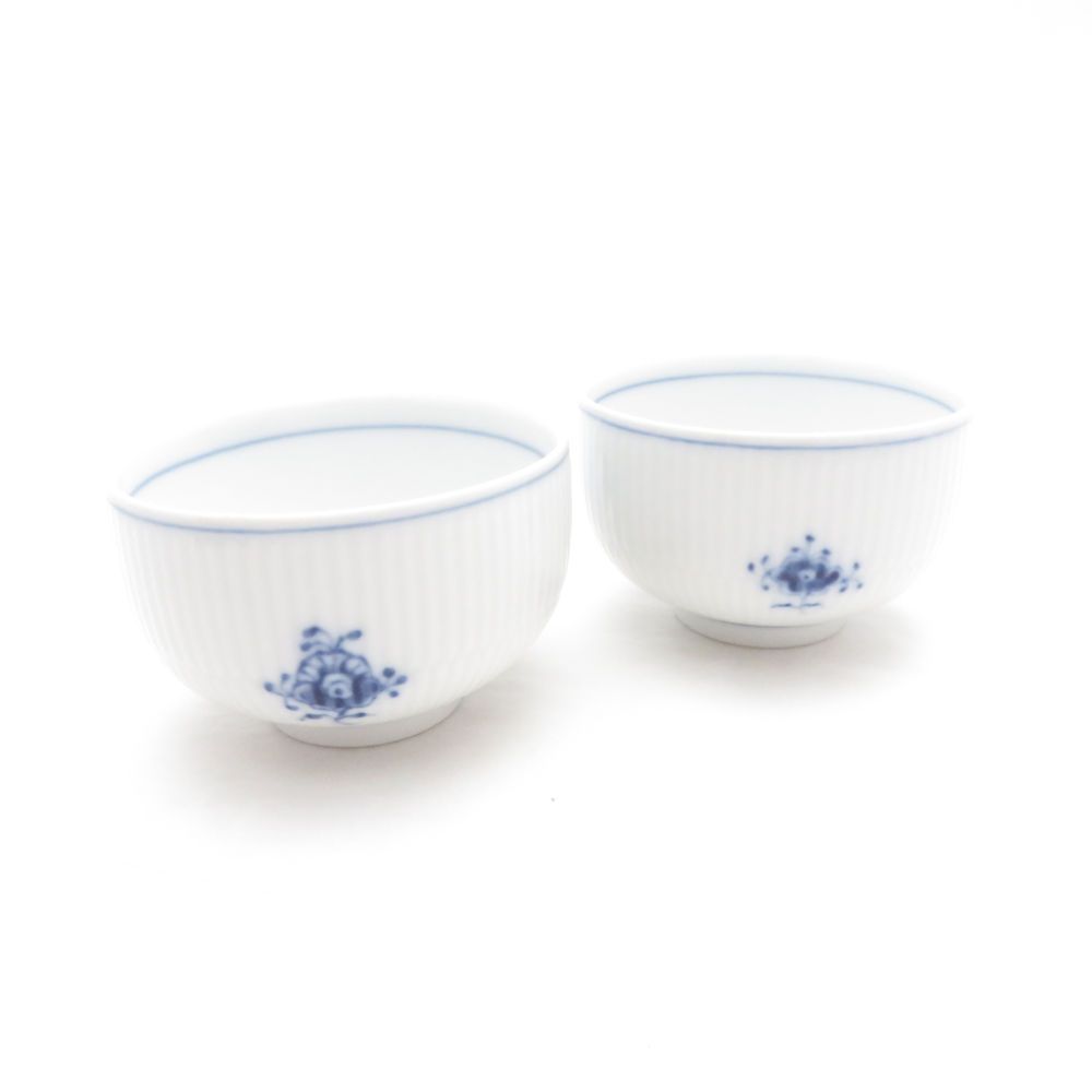 美品 ROYAL COPENHAGEN ロイヤルコペンハーゲン ブルーフルーテッド