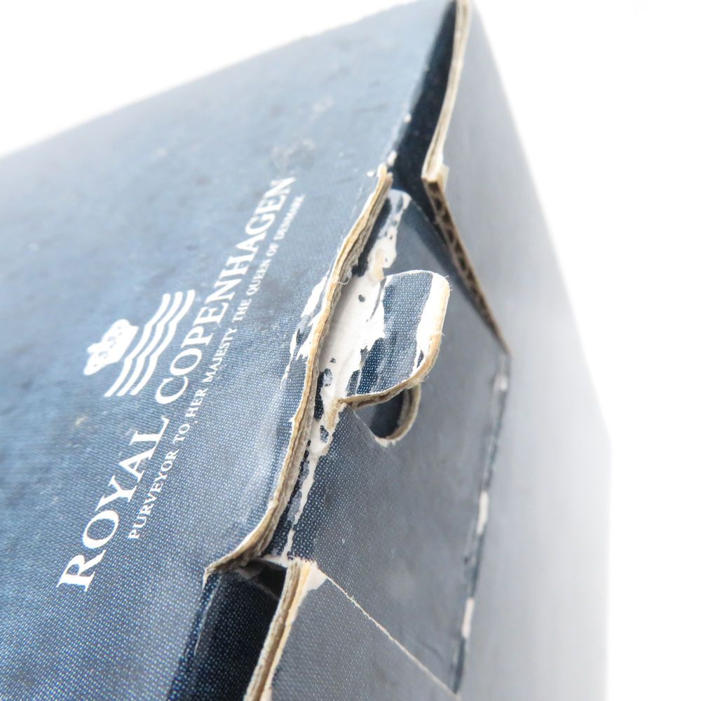 美品 ROYAL COPENHAGEN ロイヤルコペンハーゲン ブルーフルーテッド