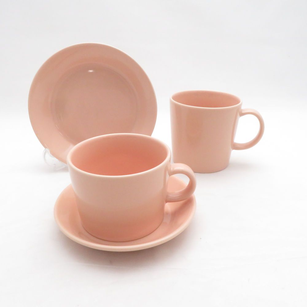 美品 iittala イッタラ ティーマ カップ＆ソーサー 小皿 マグカップ 3 