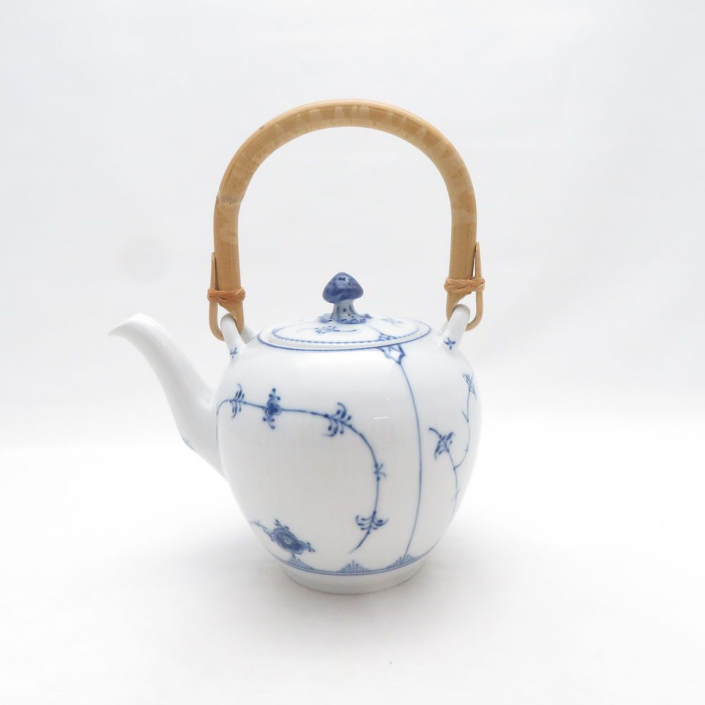 美品 ROYAL COPENHAGEN ロイヤルコペンハーゲン ブルーフルーテッド